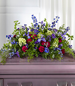 Always Treasured Casket Spray Always Treasured Casket Spray